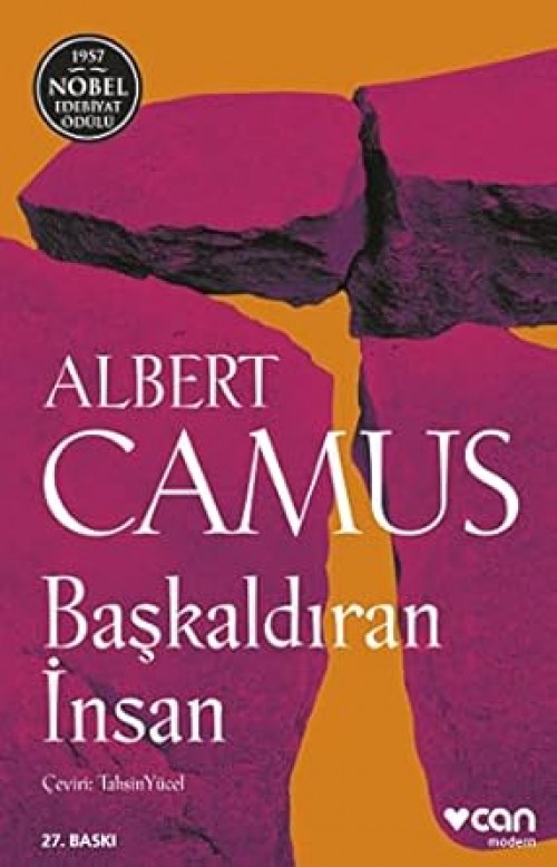 Başkaldıran İnsan (Yeni Kapak) Albert Camus  CAN YAYINLARI 1