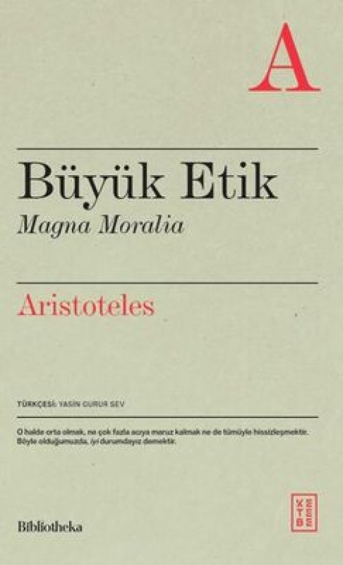 Büyük Etik  Magna Moralia
