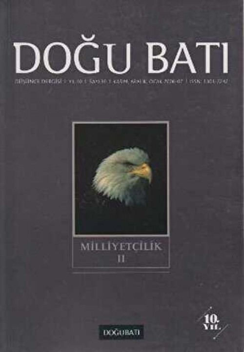 Doğu Batı Düşünce Dergisi Yıl: 10 Sayı: 39 - Milliyetçilik - 2 (İkinci el)