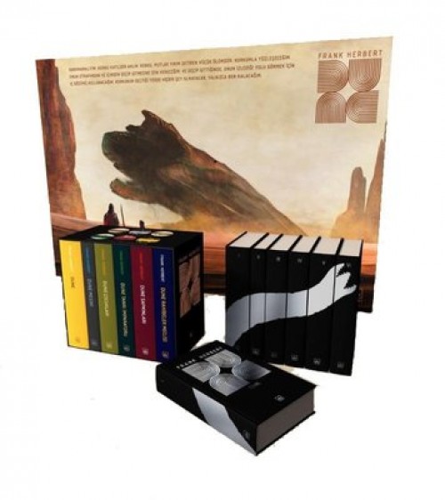 Dune (Ciltli Kutu Set) Frank Herbert  İTHAKİ YAYINLARI