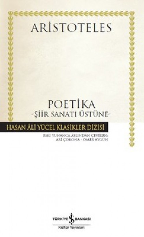 Poetika - Şiir Sanatı Üstüne (Karton Kapak) 1