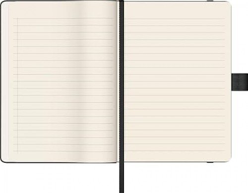 Scrikss Sıvama Kalın Kapak Defter A6 Siyah 2