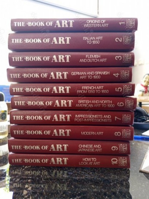 The Book of Art ( Sanatın Kitabı) çok nadir ve koleksiyonluk değeri yüksek bir çalışma 2