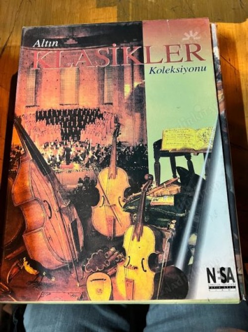 ALTIN KLASİKLER KOLEKSİYONU - (Ciltli, özel baskı - 1998 ) Anıl Sahaf Kitapları - Koleksiyon (İkinci el) 3