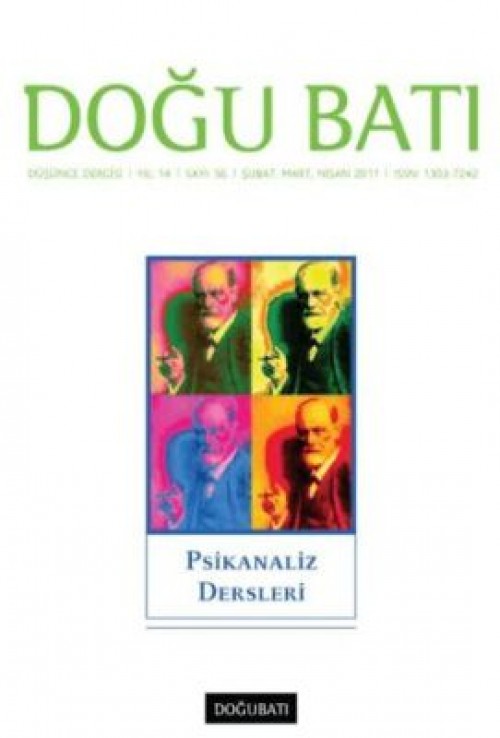 Doğu Batı Düşünce Dergisi Sayı: 56 Psikanaliz Dersleri (İkinci el)