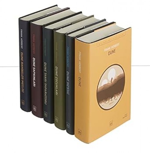 Dune (Ciltli Kutu Set) Frank Herbert  İTHAKİ YAYINLARI 1