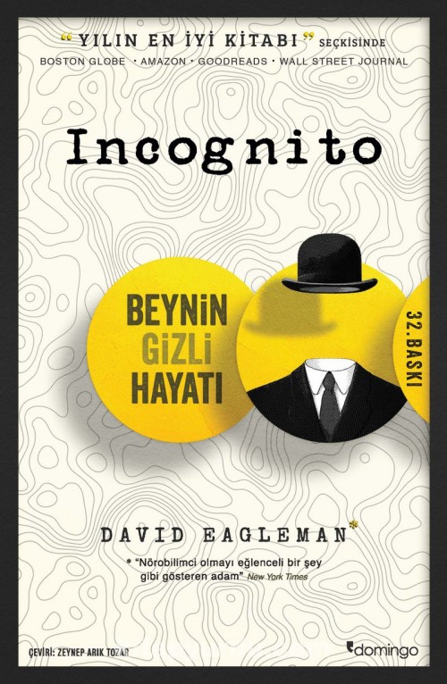 Incognito Beynin Gizli Hayatı David Eagleman  DOMİNGO YAYINEVİ