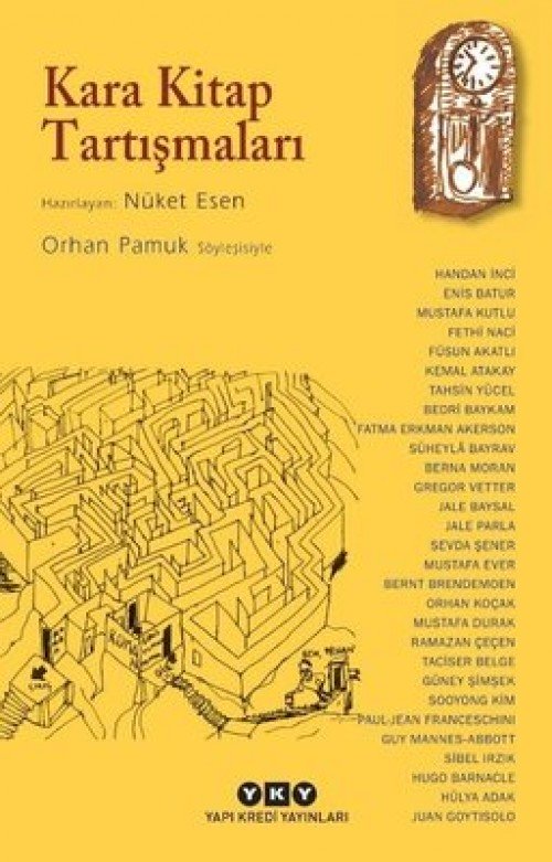 Kara Kitap Tartışmaları Orhan Pamuk Söyleşisiyle YAPI KREDİ YAYINLARI