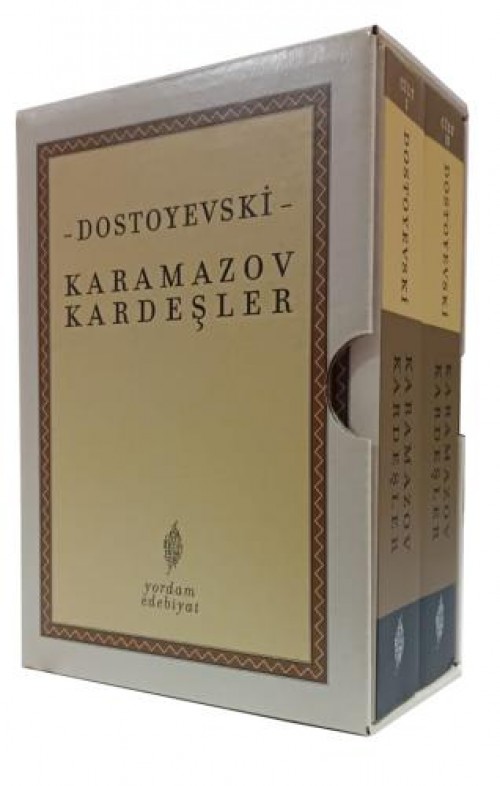 Karamazov Kardeşler Takım (2 Kitap) Fyodor Mihailoviç Dostoyevski  YORDAM KİTAP