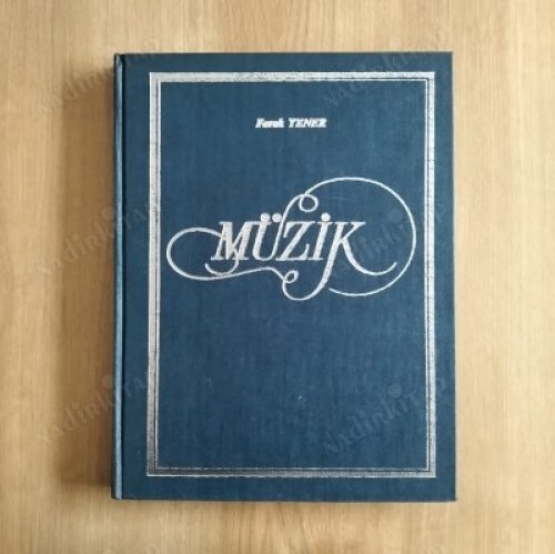 MÜZİK  - Faruk Yener ( Ciltli - özel baskı - büyük boy ) - Anıl Sahaf Kitapları - ikinci el