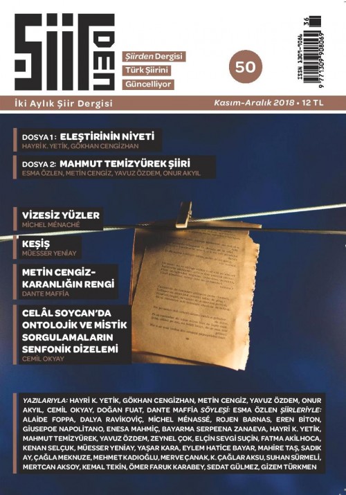 Şiirden Dergisi Sayı 50