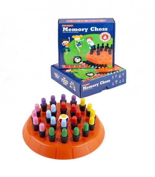 thinkmaster Think Master Memory Chess Zeka Oyunu - Renklerle Hafıza Ve Zihin Geliştirme Satrancı, Çocuklar İçin Zeka Oyunları…